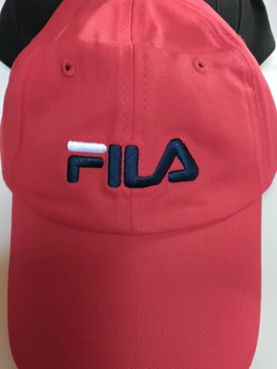 Fila Other - FILA Red Baseball Cap FF-HT05430AQAU OSFM Retail$30.00 NWT's Metal adjuster clip